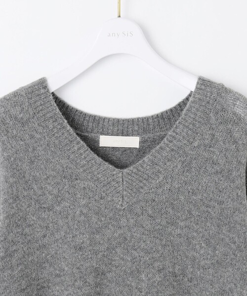 ANY SIS（エニィスィス） ワンピース 「2WAY」ケーブルベストSETニット