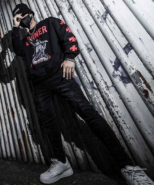 JUDGEMENT Tシャツ Lサイズ DIVINER（ディバイナー） tシャツ Judgment Sweat Shirt （ブラック