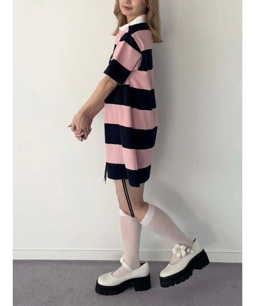CALNAMURワンピース CALNAMUR ワンピース 2WAY DRAWSTRING CUT OP/2WAYドロスト