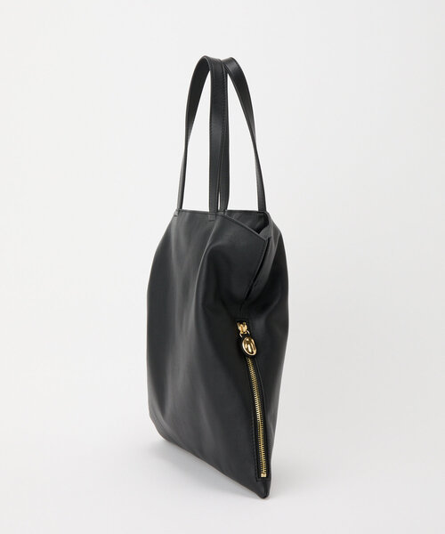 美品✨ジェムイル✨レザートートバッグ✨巾着タイプ 美品✨gemeil ✨ジェムイル✨レザートートバッグ✨巾着タイプ