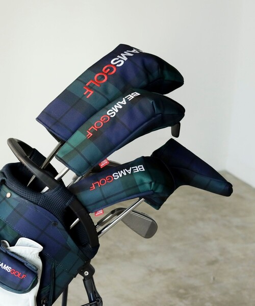 BEAMS GOLF ゴルフ ブラックウォッチ スタンド キャディバッグ