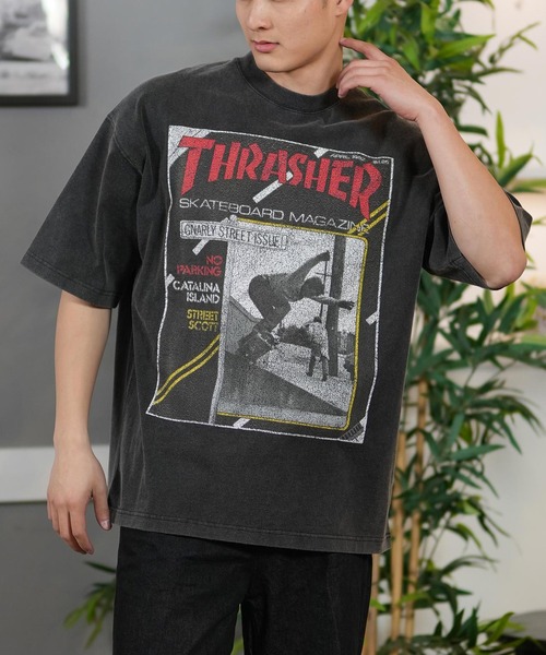THRASHER（スラッシャー） tシャツ 「ムラサキスポーツ限定」THRASHER