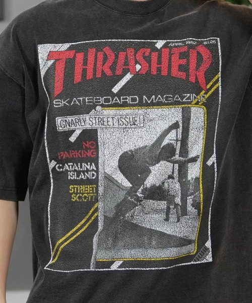 THRASHER（スラッシャー） tシャツ 「ムラサキスポーツ限定」THRASHER