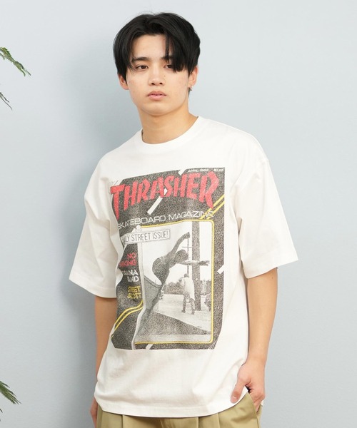 THRASHER（スラッシャー） tシャツ 「ムラサキスポーツ限定」THRASHER