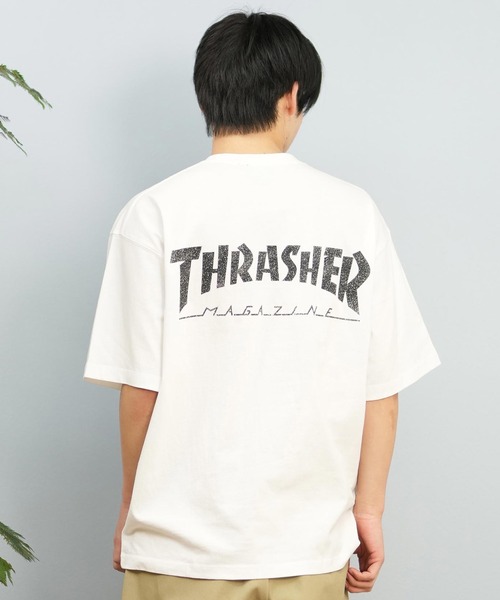 THRASHER tシャツ 「ムラサキスポーツ限定」THRASHER