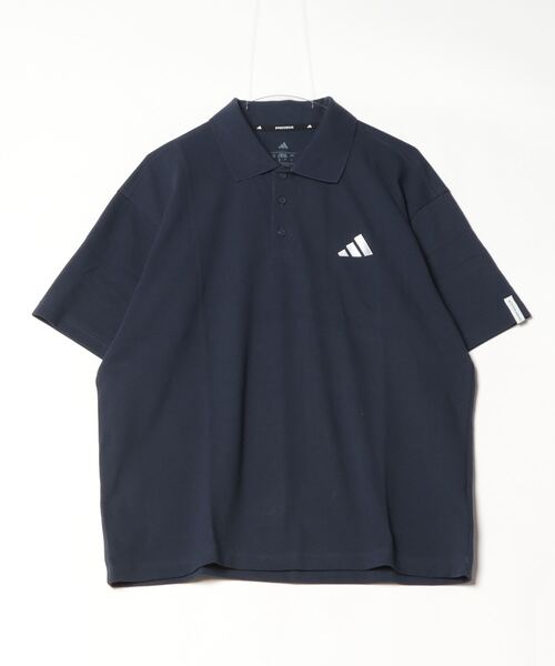 エッセンシャルズ+ ベルベット 長袖ポロシャツadidasOriginals プレミアム エッセンシャルズ+ ベルベット 長袖ポロシャツ