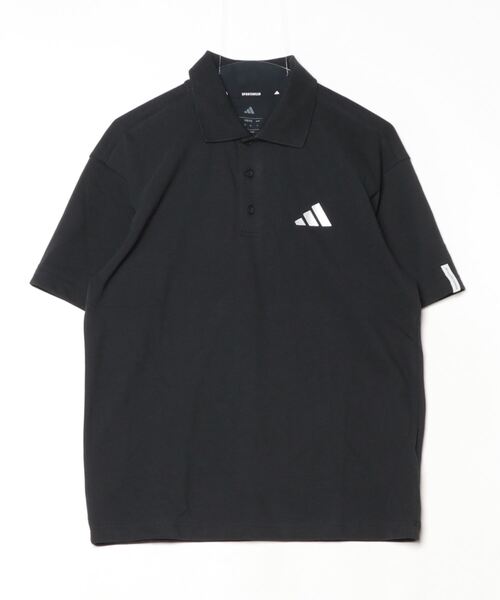 adidas Originals ルーズ クロップ ポロシャツ 新品 adidas ルーズ クロップ ポロシャツ L ショート丈 Tシャツ