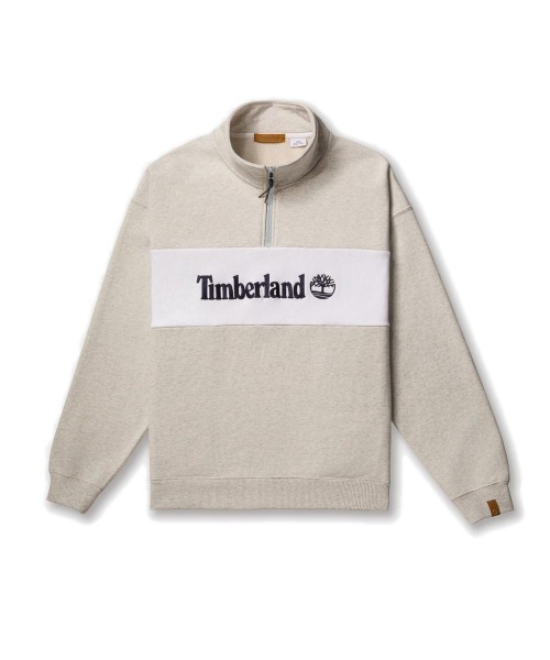 スウェット・トレーナー [TIMBERLAND] HALF ZIP-UP SWEAT Timberland トレーナー スウェット TOKYO DESIGN COLLECTIVE