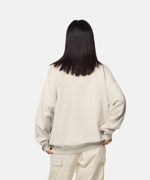 スウェット・トレーナー [TIMBERLAND] HALF ZIP-UP SWEAT Timberland トレーナー スウェット TOKYO DESIGN COLLECTIVE