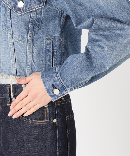 ジェーンスミスデニムジャケット 15oz SELVEDGE DENIM TRUCKER JACKET VINTAGE WASH – JOHN MASON
