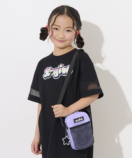 Girl Scouts of Japan ショルダーバッグ X-girl Stages ショルダー ショルダーバッグ メッシュミニ