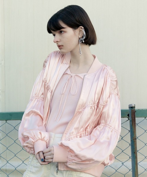 ★アディダス★ トゥルーネイチャーウーブンボンバー adidas by Stella McCartney True Nature ウーブン ボンバー