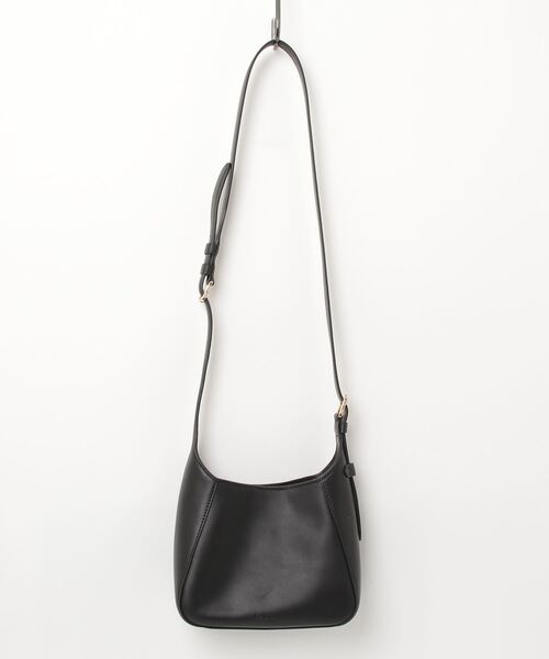 Ralph Lauren Collection レザー ショルダーバッグ Ralph Lauren Collection RL ロゴプレート レザー ショルダー