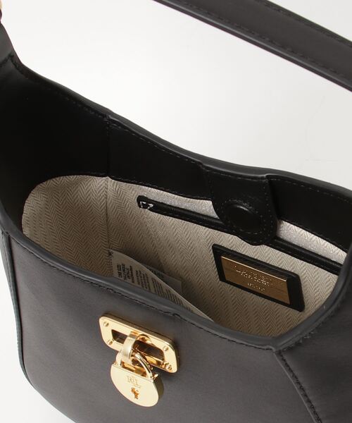 LAUREN RALPH ショルダーバッグ バッグ レザー スモール Tanner