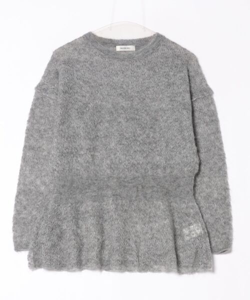 INGEBORG（インゲボルグ） ニット セーター 透かし編みモヘアプル