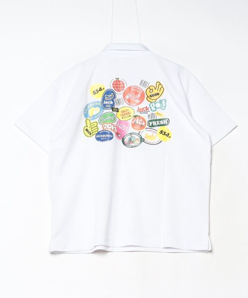 ポロシャツ ポロ ジャックバニー 変形カノコポロシャツ(半袖