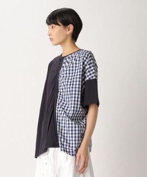 「ZUCCa」 半袖カットソー M size ネイビー レディース ZUCCa 「ZUCCa」 半袖カットソー M size ネイビー レディース