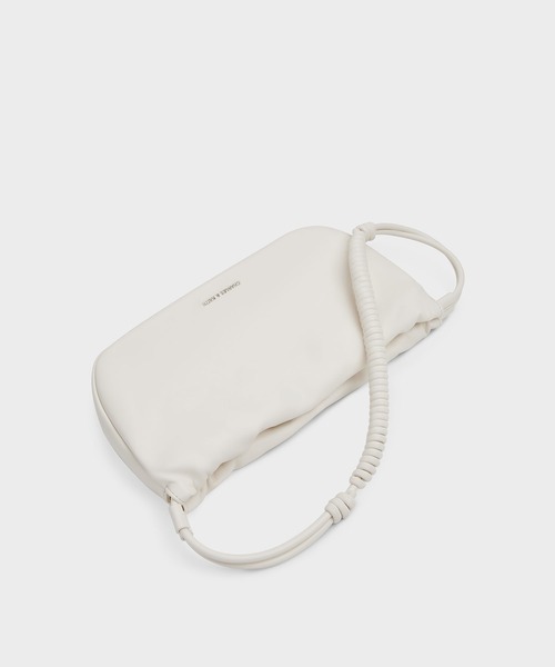 CHARLES & KEITH◆Lorelai ノットストラップ ショルダーバッグ CHARLES ＆ KEITH ショルダーバッグ バッグ Lorelai ローレライ