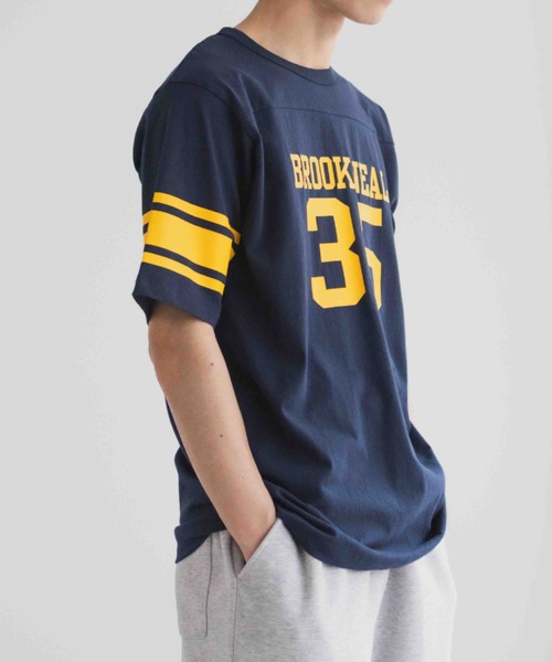 champion フットボール T 2枚セット Champion tシャツ 「Champion」フットボールT メンズ