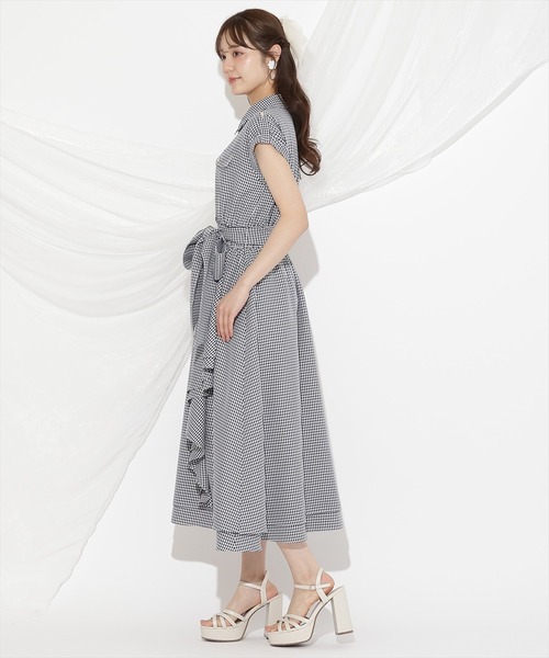 WILLSELECTION ワンピース ラッフルシャツワンピース : ZOZOTOWN