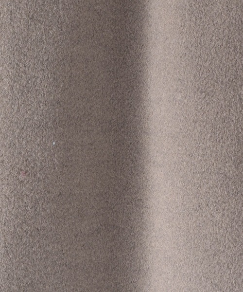 「niko and...」 ノーカラーコート LARGE モカ レディース_画像2