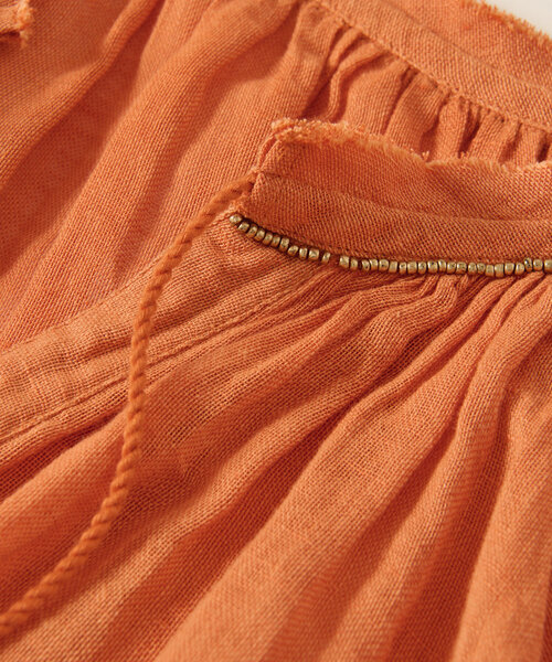 RIVE DROITE ブラウス シャツ 「a Nice （ア ・ニース）」 ビーズ刺繍  