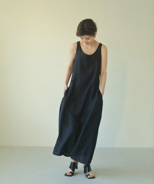 TODAYFUL 「TODAYFUL」 ノースリーブワンピース 36inch ブラック TODAYFUL 「TODAYFUL」 ノースリーブワンピース 36inch ブラック