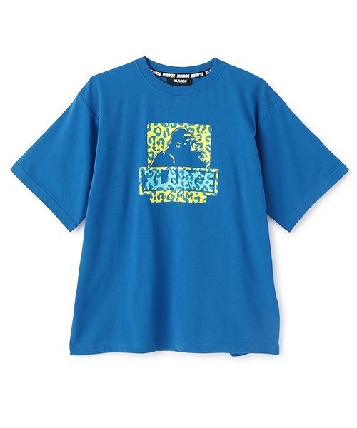 XLARGE KIDS（エクストララージ キッズ） tシャツ カラフルレオパード
