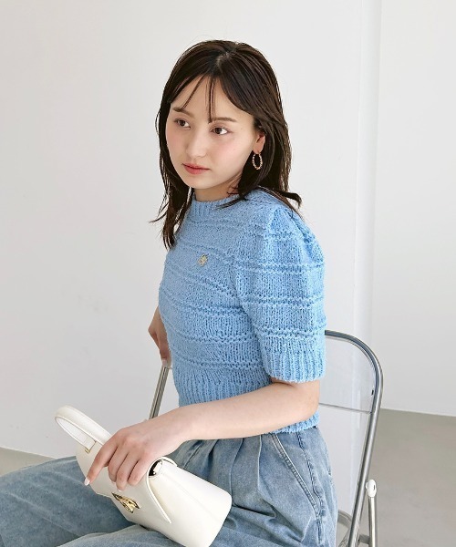 ニット セーター ファンシーヤーンニット レディース SNIDEL ニット セーター ファンシーヤーンニットプルオーバー