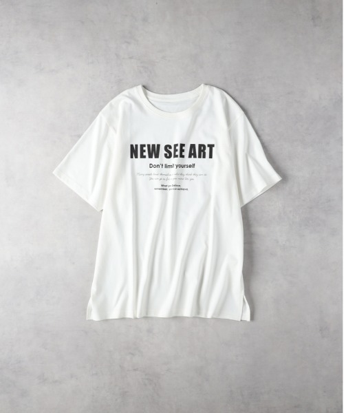 Right-on（ライトオン） tシャツ 半袖 HONEYSUCKLE ROSE