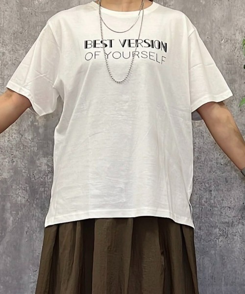 Right-on（ライトオン） tシャツ 半袖 HONEYSUCKLE ROSE