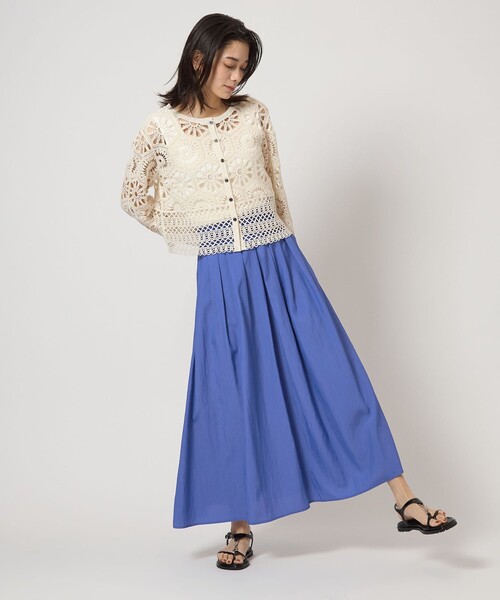 BLUE LABEL フレアスカート green label relaxing スカート フレア -撥水- : ZOZOTOWN Yahoo