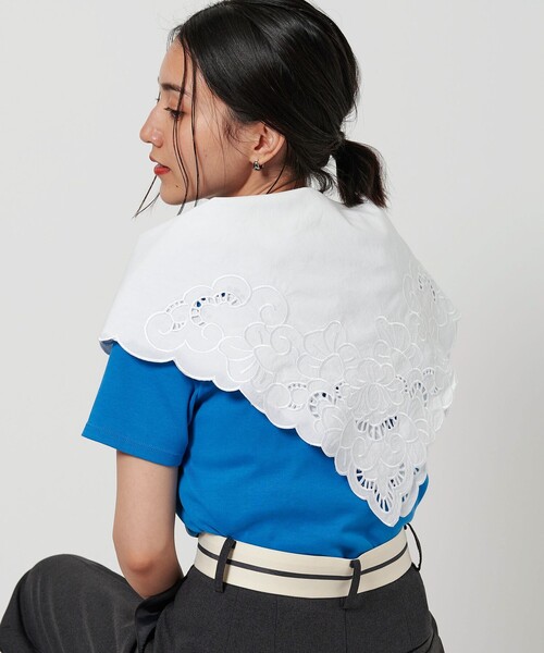 完売【新品】THE9SHOP Wrap me! ストール ホワイト　鈴木六夏 完売【新品】THE9SHOP Wrap me! ストール ホワイト 鈴木六夏