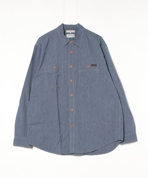 Nudie Jeans（ヌーディージーンズ） シャツ Julian Chambray / ワーク