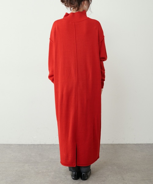 「PUAL CE CIN」 ニットワンピース FREE グリーン レディース_画像4