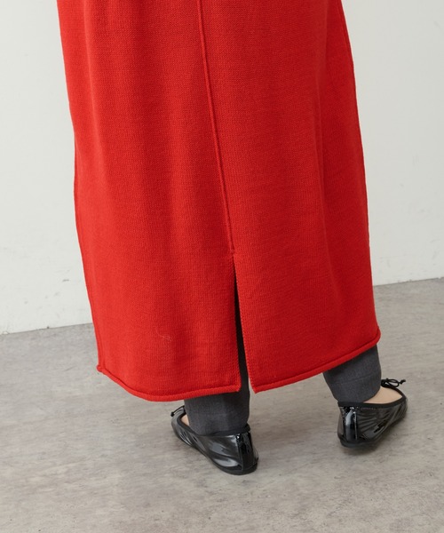 「PUAL CE CIN」 ニットワンピース FREE グリーン レディース_画像5