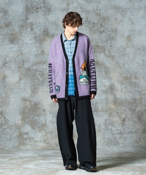 glamb（グラム） シャツ Bleach Check Shirt / ブリーチチェックシャツ