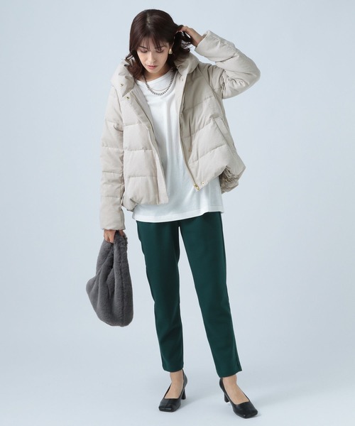 「BAYFLOW」 ダウンジャケット SMALL ブルー レディース_画像7