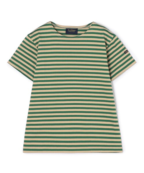 Le Minor（ルミノア） tシャツ 半袖 ハーフスリーブボーダーカットソー