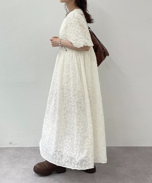 STINA closet 長袖レースワンピース    レディース 36 STINA closet 長袖レースワンピース レディース 36の通販 by