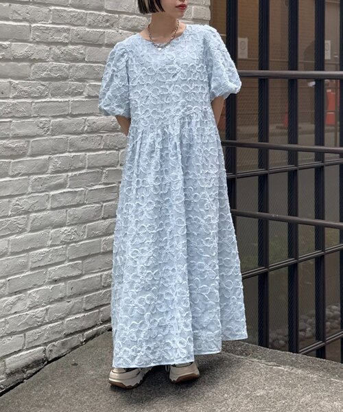 スリーフロワー　レースワンピース　新品 ラウンドフラワーレース ワンピース - 4298 SHIZUKA KOMURO