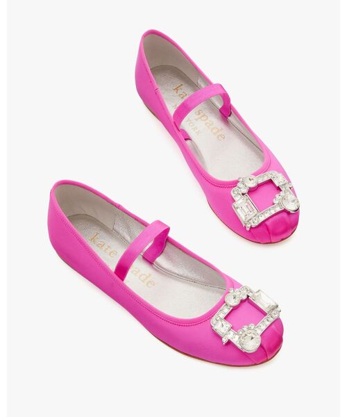 kate spade ピンク バレエシューズ kate spade NEW YORK レディースフラットシューズ｜シューズ