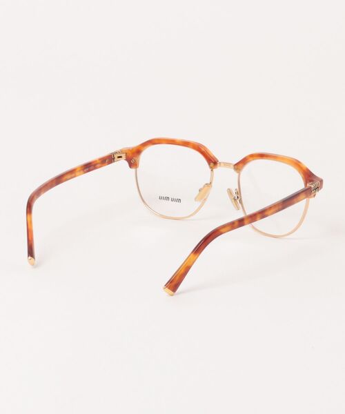 miu 伊達メガネ メガネ 眼鏡 「miumiu/ミュウミュウ」ラウンド