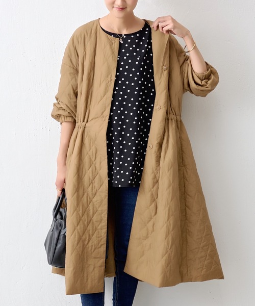 BEARDSLEY（ビアズリー） コート FREE キャメル レディース : ZOZOTOWN