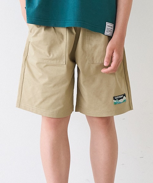 coca（コカ） ハーフパンツ パンツ 短パン キッズ ロゴネームハーフ