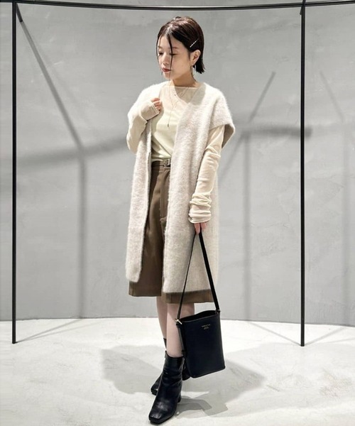 DRESSLAVE（ドレスレイブ） ベスト ジレ yak fox zip gilet(ヤク