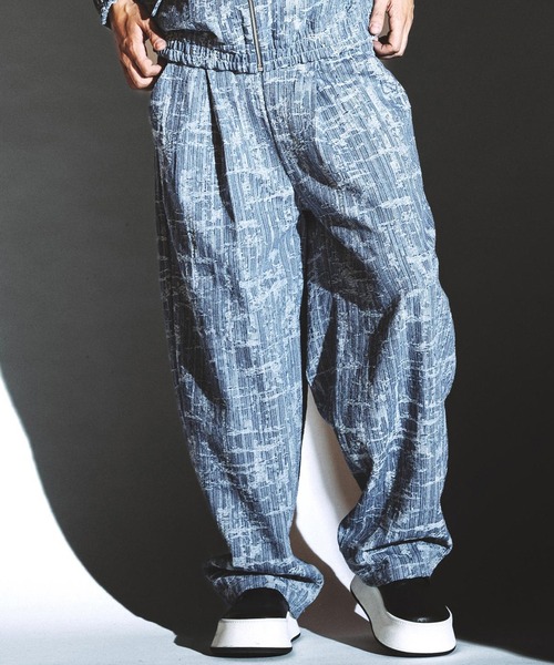NO ID.（ノーアイディー） ワイドパンツ ジーンズ 「NO ID.」JQ Denim