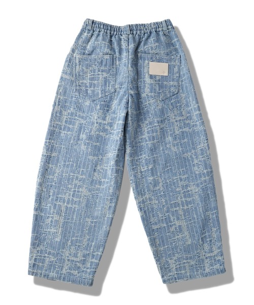 NO ID.（ノーアイディー） ワイドパンツ ジーンズ 「NO ID.」JQ Denim