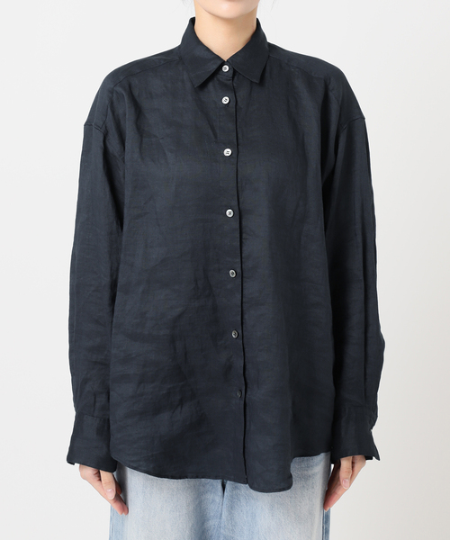 plage ブラウス シャツ PURE RAMIE WASHED レディース