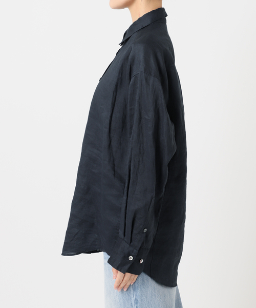 PLAGE 2024SS Ramie Cotton シャツ プラージュ Plage 24SS Ramie Cotton シャツ ブラウス 長袖 前